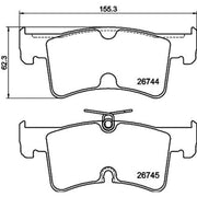 Mintex Rear Brake Pad Set MDB4339