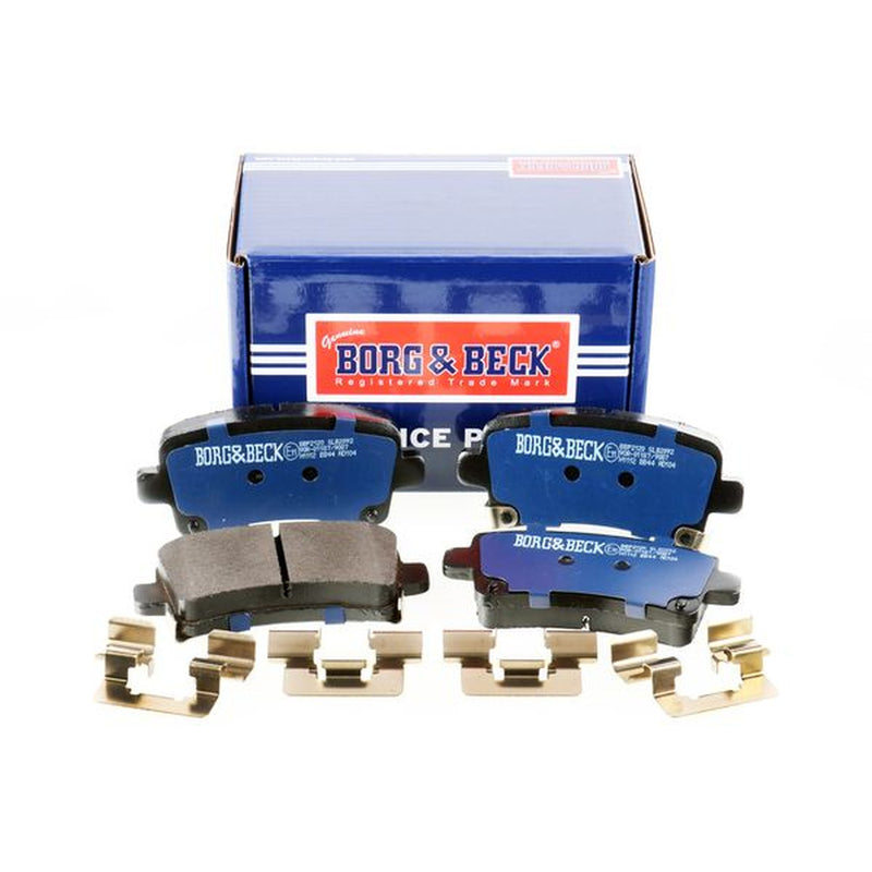 Borg & Beck 4 x Rear Brake Pad Set BBP2120