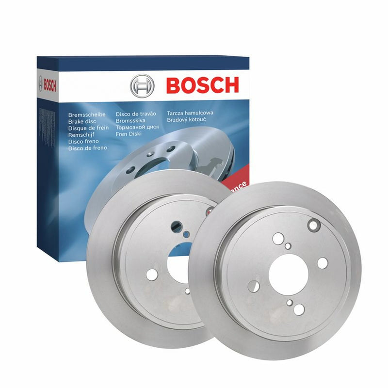 Bosch 2 x Solid Rear Brake Discs 0 986 479 086