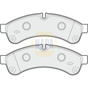 NAPA Rear Brake Pad Set NBP1839
