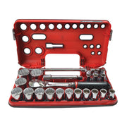 Facom 1/2in Drive 12-Point Detection Box Socket Set, 22 Piece - SL.DBOX412