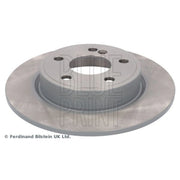 Blue Print 2 x Solid Rear Brake Discs ADU174329