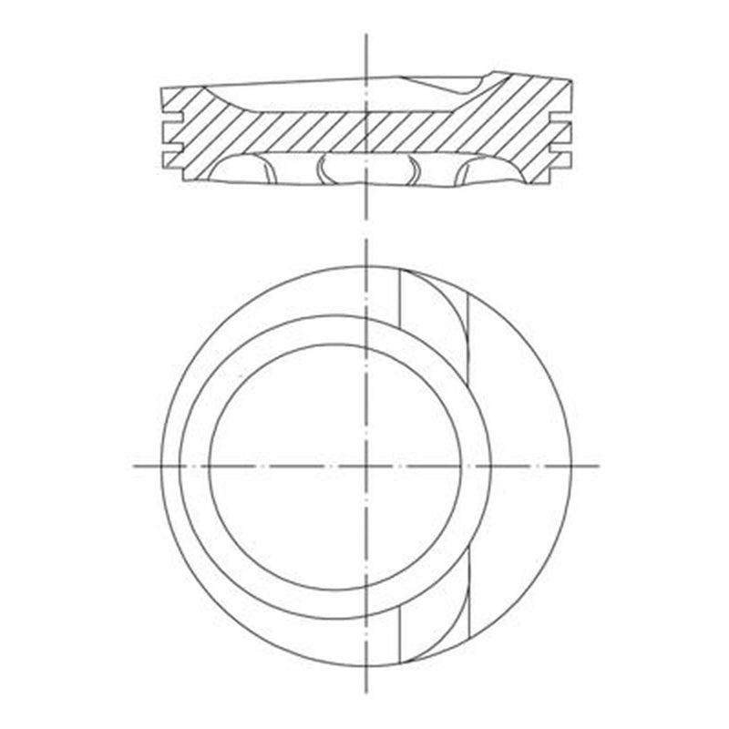 Mahle Piston Cylinder Bore = 81mm 030 68 01