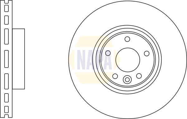 NAPA Front Vented & Rear Vented Brake Discs & Pads fits DAIMLER JAGUAR MG