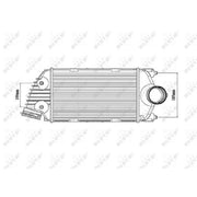 NRF Intercooler (Charge Air Cooler) 30187