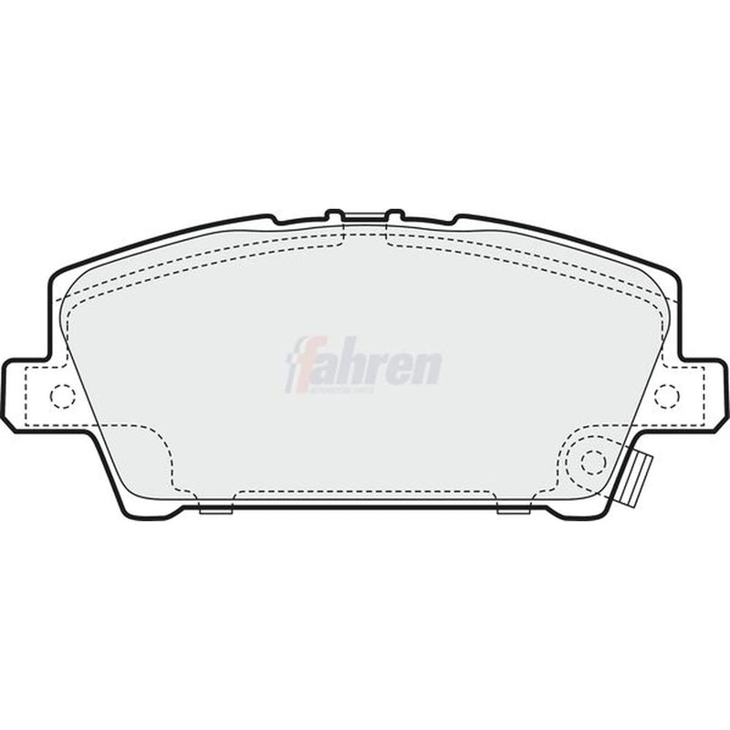 Fahren Front Brake Pad Set FBP3302