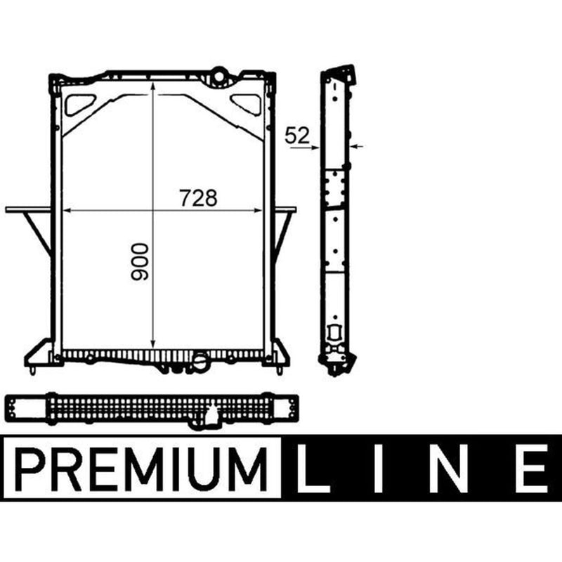 Mahle Engine Radiator CR 1915 000P