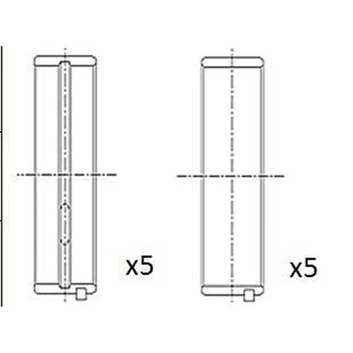FAI Main Bearing Set BM1028-050