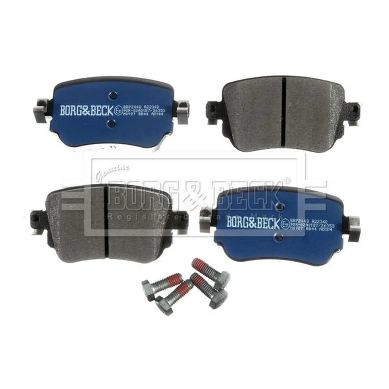 Borg & Beck 4 x Rear Brake Pad Set BBP2448