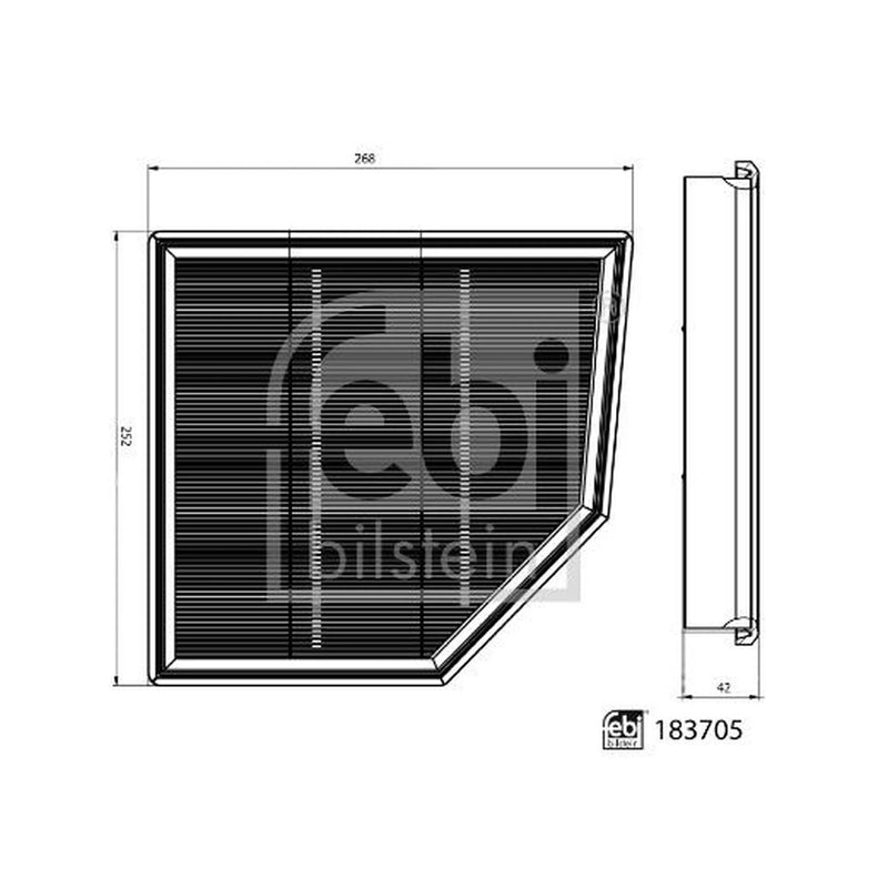 Febi Engine Air Filter 183705