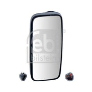 Febi Driver Cab Exterior Mirror Wide 120mm Thick 107946