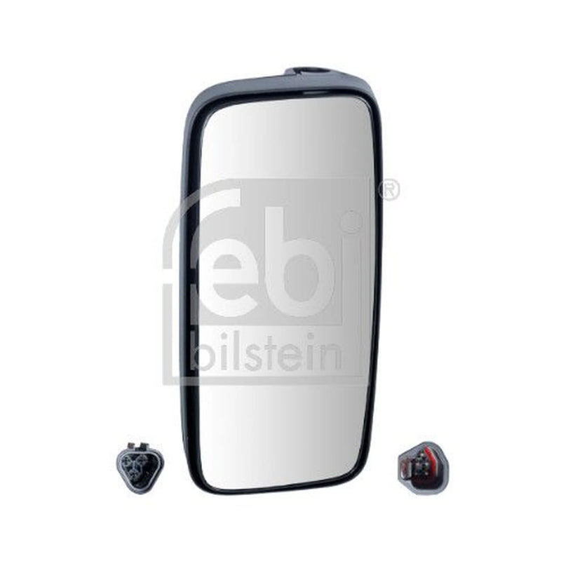 Febi Driver Cab Exterior Mirror Wide 120mm Thick 107946