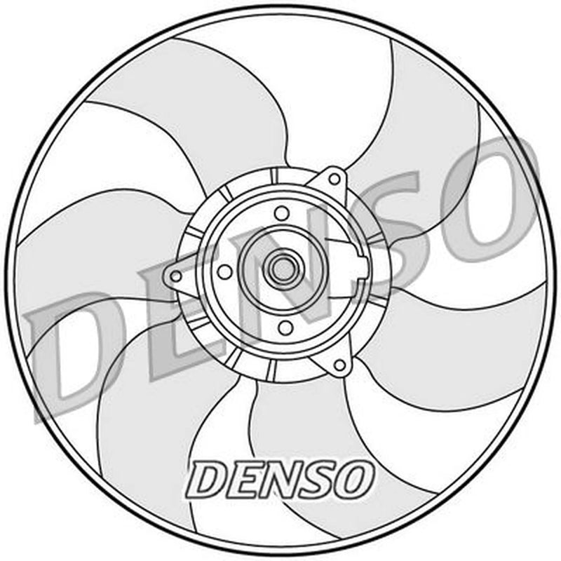 Denso Engine Cooling Fan DER23001