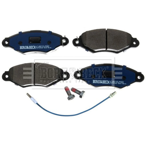 Borg & Beck 4 x Front Brake Pad Set BBP1729