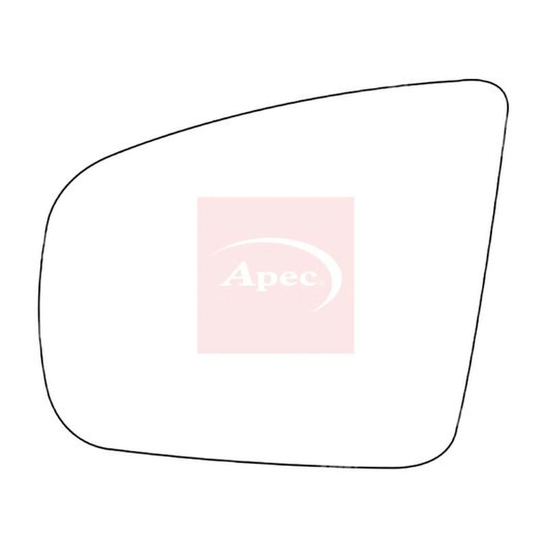 Apec Exterior Wing Mirror Glass Left AMS2783A