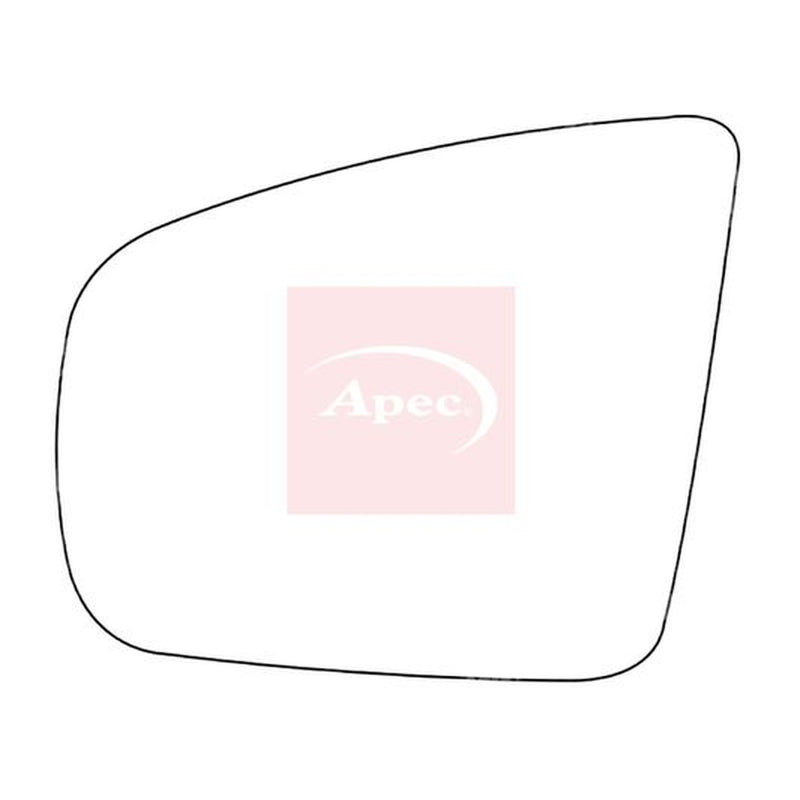 Apec Exterior Wing Mirror Glass Left AMS2783A