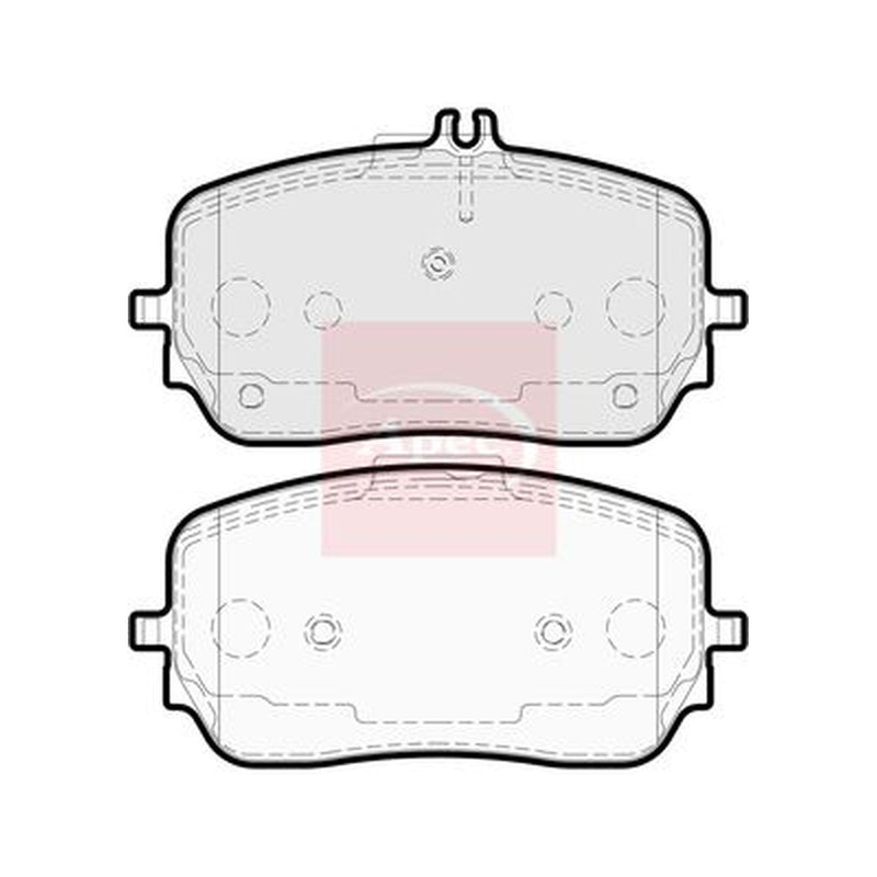 Apec Front Brake Pad Set PAD2319