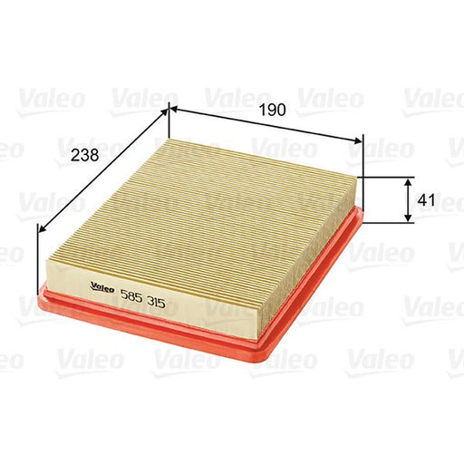Valeo Engine Air Filter 585315
