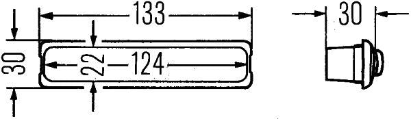 Hella 2JA 001 357-002 Interior Light