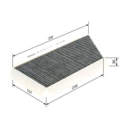 Bosch Cabin Air Filter (Pollen Filter) 1 987 432 348