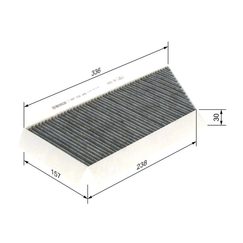 Bosch Cabin Air Filter (Pollen Filter) 1 987 432 348