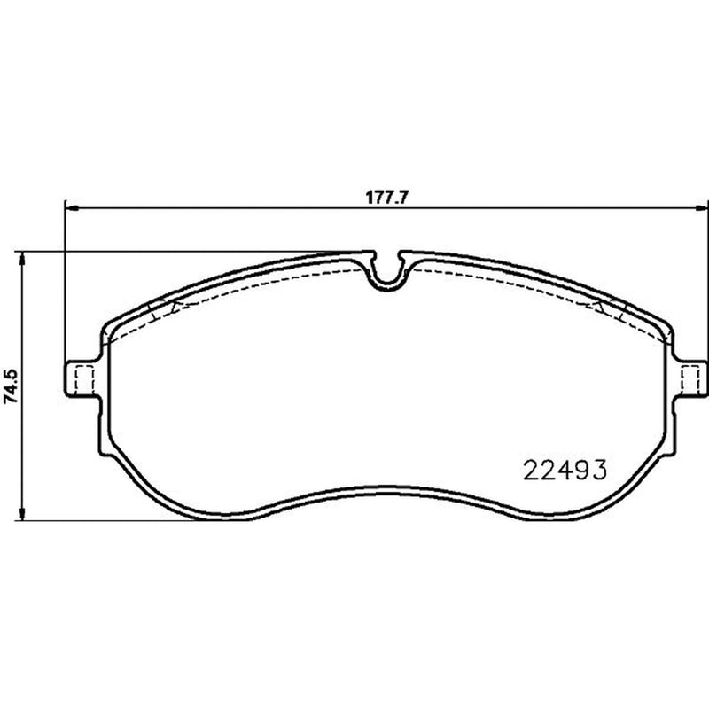 Mintex Front Brake Pad Set MDB4174