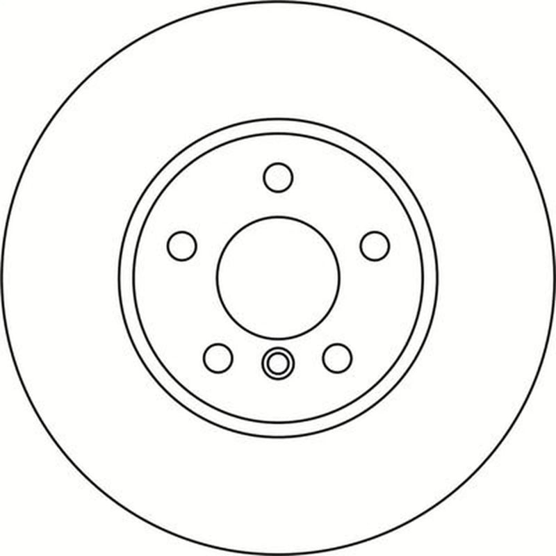 Abtex 2 x Vented Front Brake Discs BD1867V