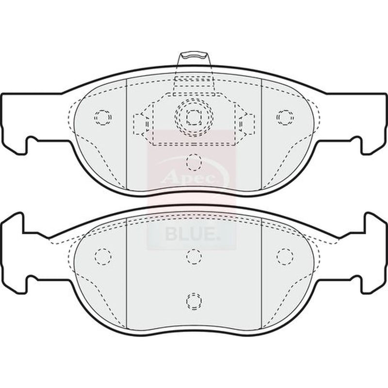 Apec Front Brake Pad Set PD3480