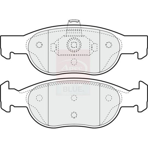 Apec Front Brake Pad Set PD3480