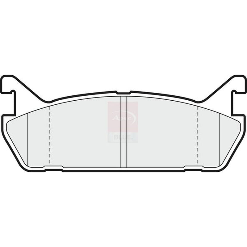 Apec Rear Brake Pad Set PD3434