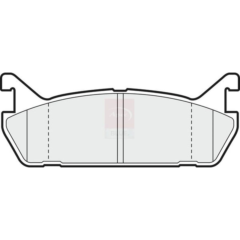 Apec Rear Brake Pad Set PD3434