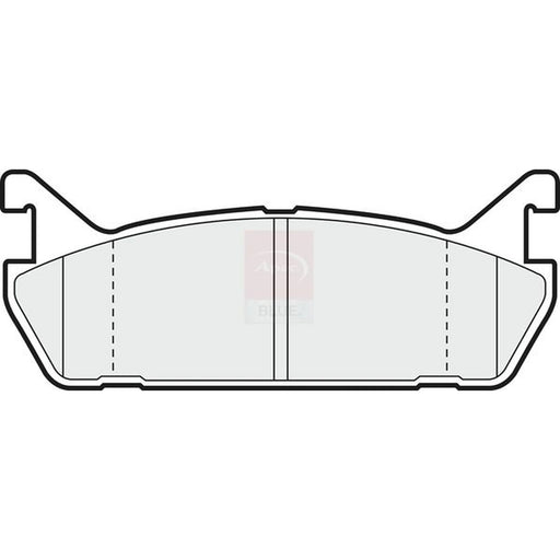 Apec Rear Brake Pad Set PD3434