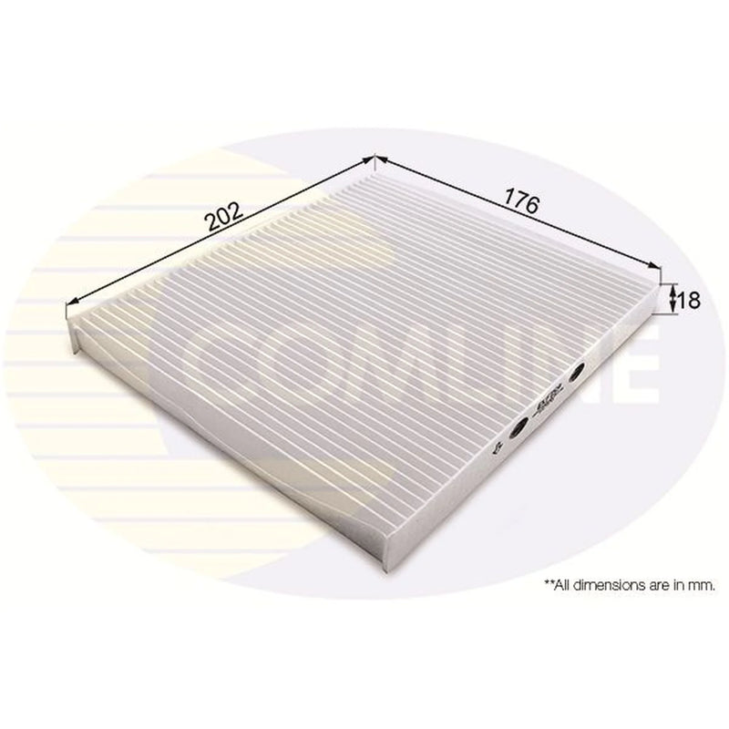 Comline Cabin Air Filter (Pollen Filter) EKF159