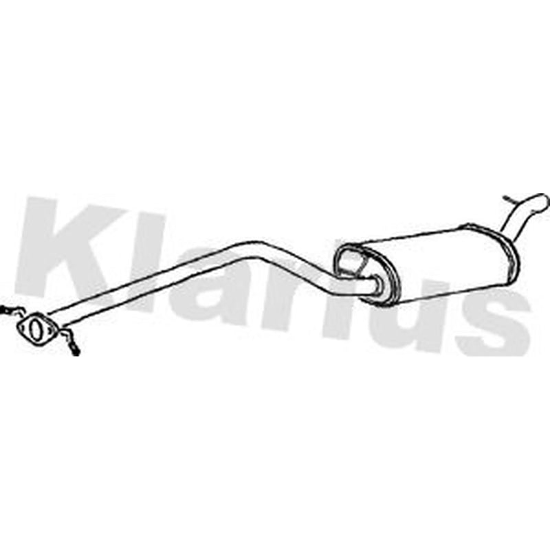 Klarius Box With Centre Pipe Centre FE791W