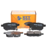 Key Parts 4 x Rear Brake Pad Set KBP2070