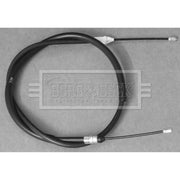 Borg & Beck Handbrake Cable Left Rear BKB3334