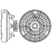 Mahle Radiator Fan Clutch CFC 232 000P