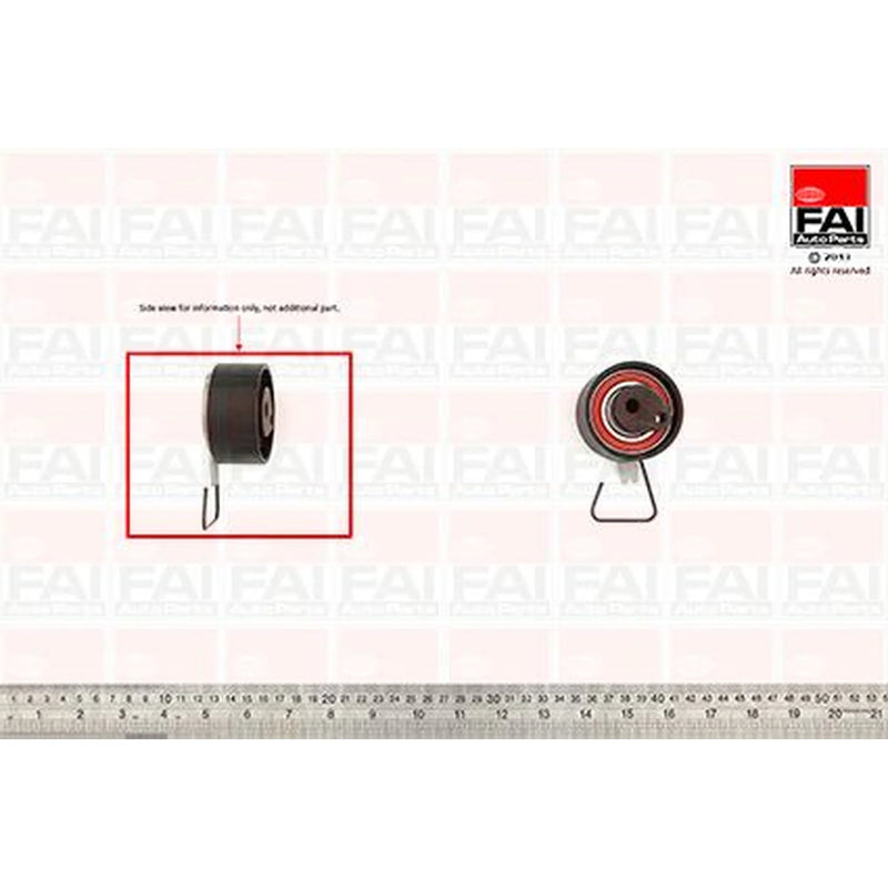 FAI Timing Belt Tensioner Pulley OD ID Wide T9351