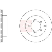 Apec 2 x Vented Rear Brake Discs DSK2261