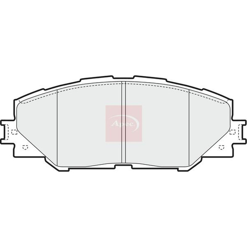 Apec Front Brake Pad Set PAD1592