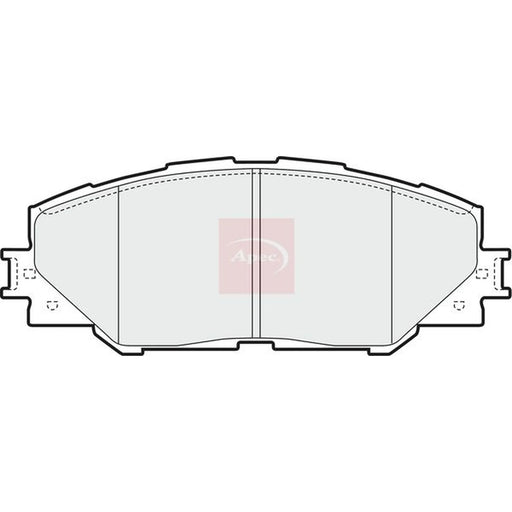 Apec Front Brake Pad Set PAD1592