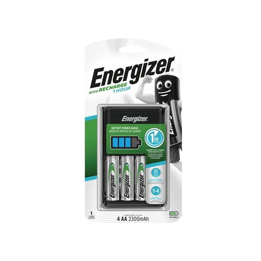 Energizer® 1-Hour Battery Charger + 4 x AA Batteries - S623