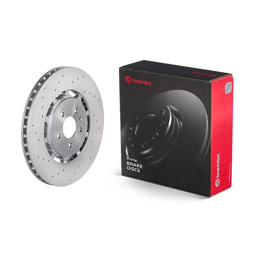 Brembo 2 x Aluminium Rear Brake Disc Hub Brake Discs 09.D482.33