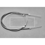 Borg & Beck Handbrake Cable Left Rear BKB1218