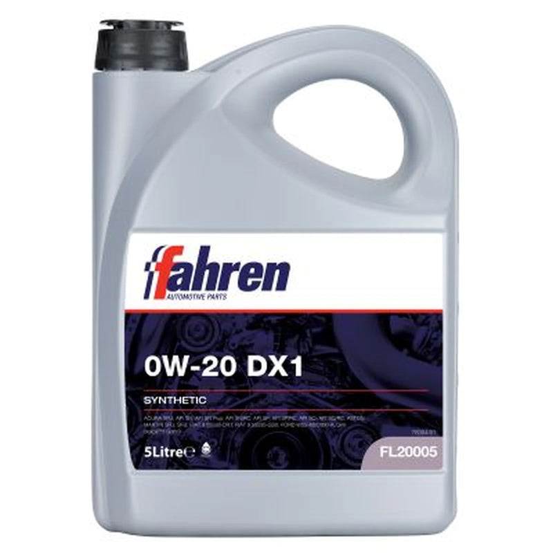 Fahren Engine Full Synthetic Oil 5L SQ/RC 0W-20 FL20005
