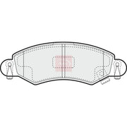 Apec Front Brake Pad Set PAD1165