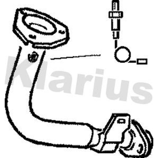 Klarius Exhaust Pipe OD 301283
