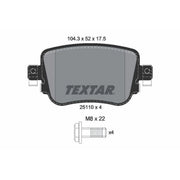 Textar Rear Brake Pad Set 2511003