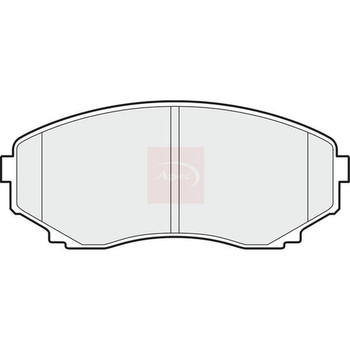 Apec Front Brake Pad Set PAD1509