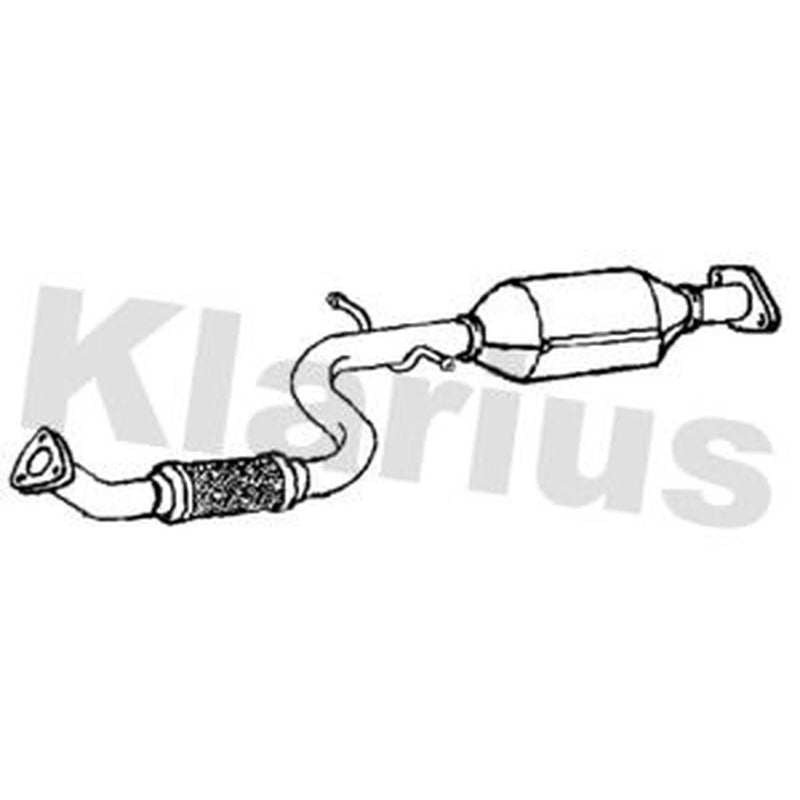 Klarius Catalyst Type Appr With Pipe 312556